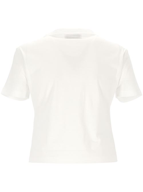 White cotton top MIU MIU | MJN483S-2321YXTF0009